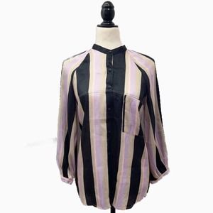 Apiece Apart Stripe Blouse 0